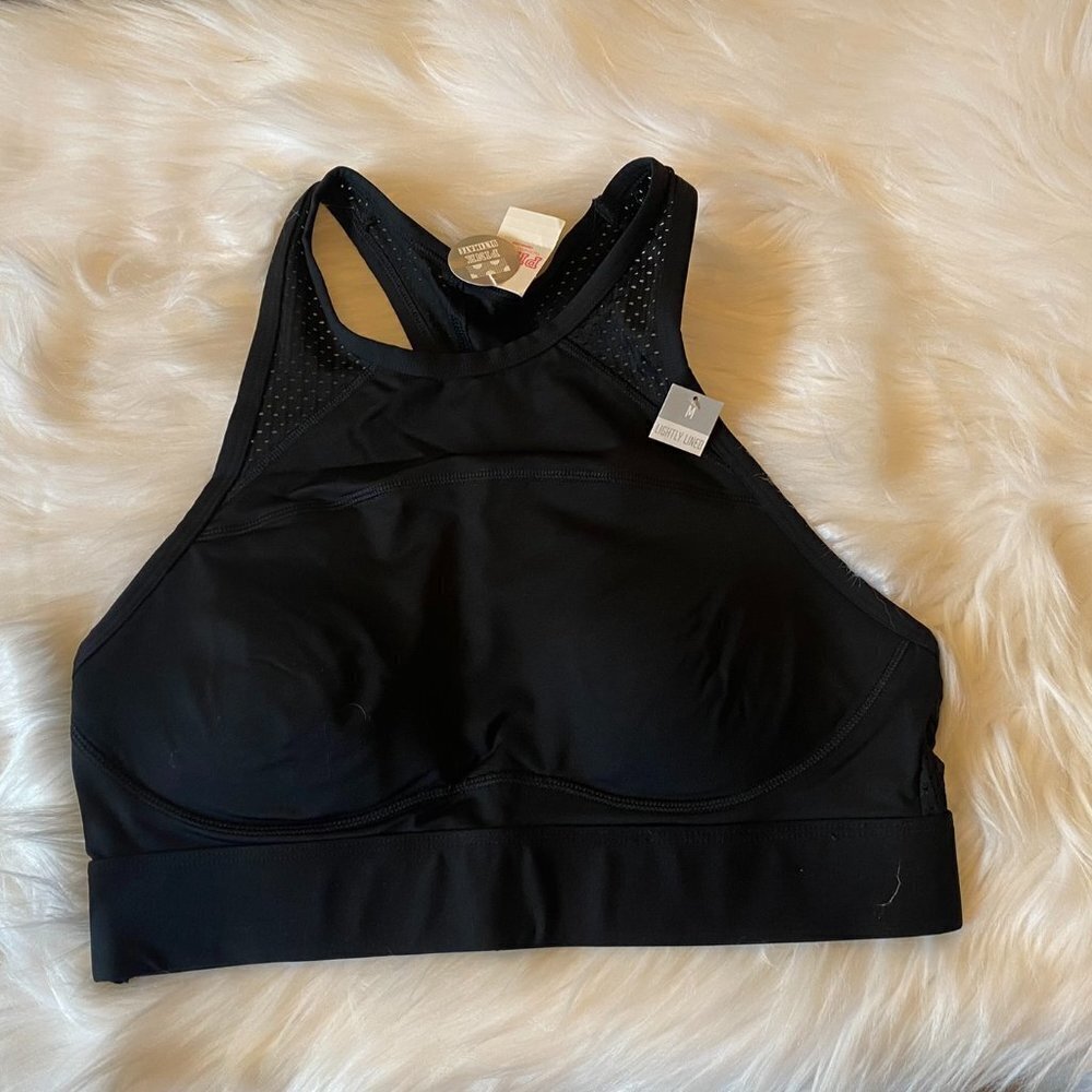 PINK ultimate lightly lined racerback sports bra